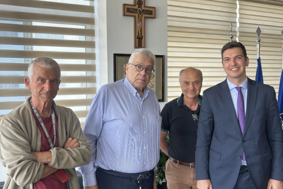 Συνάντηση Αλ. Μαρκογιαννάκη και ΔΣ εργαζομένων ΥΠΕΘΑ Κρήτης με τον ΓΓ του Υπουργείου