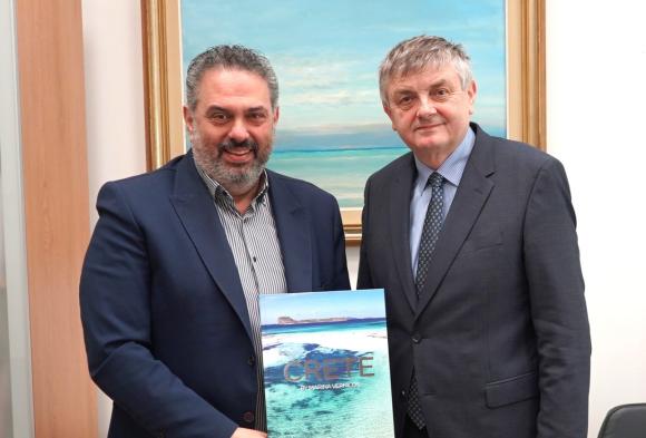 Ο Πρέσβης της Βοσνίας-Ερζεγοβίνης στον Αναπληρωτή Περιφερειάρχη