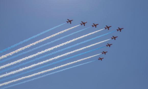 Στα Χανιά τα “Κόκκινα Βέλη” της RAF για τη Μάχη της Κρήτης