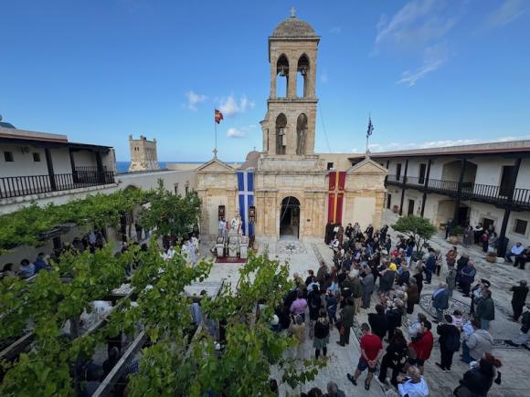 Εσπερινός της Αγάπης στην Ιερά Πατριαρχική Μονή Γωνιάς