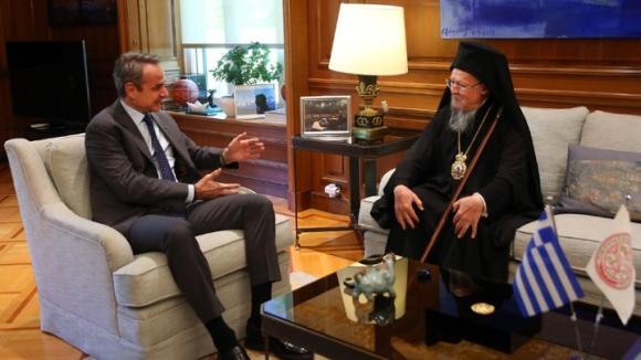 ΒΙΝΤΕΟ | Δεν αναφέρθηκε κάτι on camera για την Εκκλησία της Κρήτης στη συνάντηση Μητσοτάκη – Βαρθολομαίου