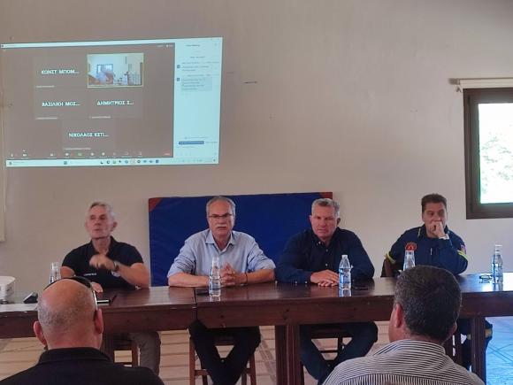 Συνεδρίαση των μελών του ΣΤΟ του Δήμου Πλατανιά