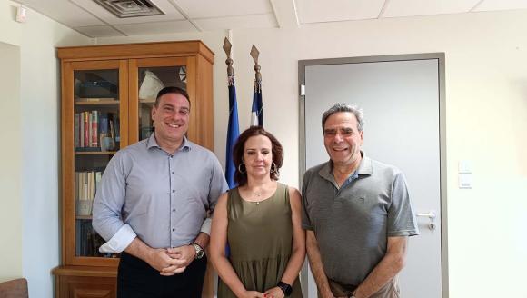 Σε παλιά του… “λημέρια” ο αντιπεριφερειάρχης Γ. Ματαλλιωτάκης