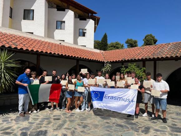 Οκληρώθηκε το πρόγραμμα Erasmus + του ΜΑΙΧ με την Ιταλία