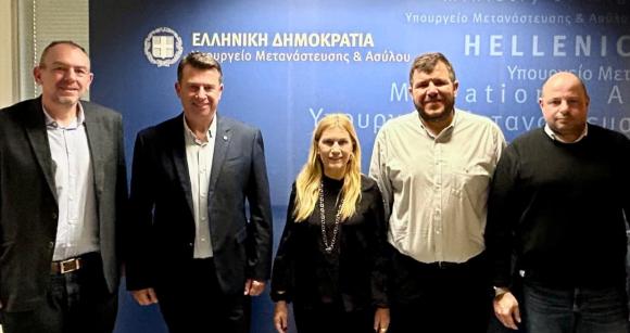 Η Υφυπουργός Μετανάστευσης και Ασύλου, συναντήθηκε με μέλη του ΠΟΛ