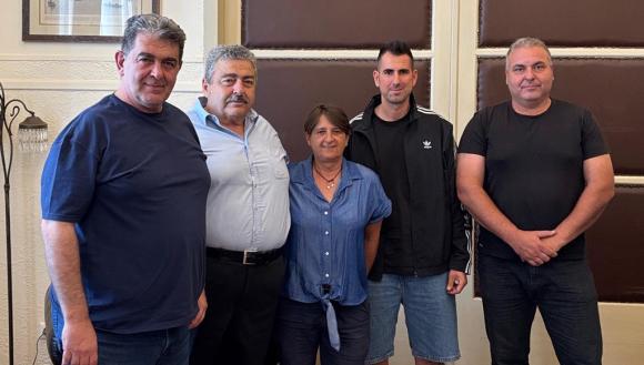 Συνάντηση Καλογερή με την Ένωση Υπαλλήλων Π.Σ. Χανίων
