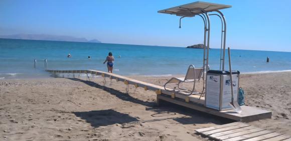 Ειδικές ράμπες για ΑμεΑ στις παραλίες του δήμου Αποκορώνου