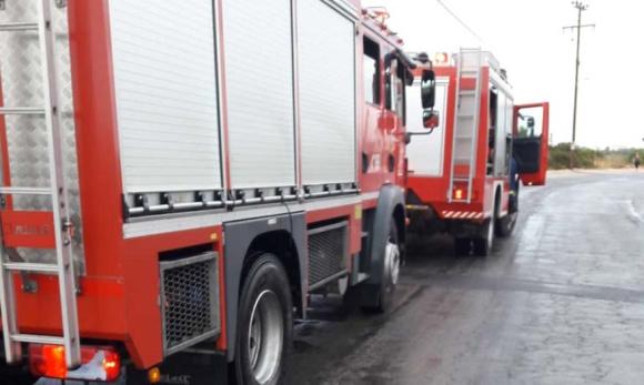 Δύο μεγάλες πυρκαγιές σε Ιεράπετρα και Ρέθυμνο