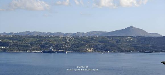 Στη Σούδα η ναυαρχίδα του Γαλλικού Στόλου, το αεροπλανοφόρο “Charles de Gaulle”
