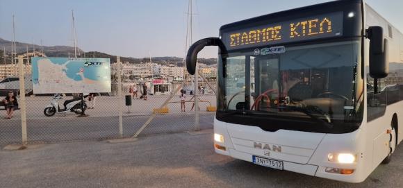 Νέο δρομολόγιο του ΚΤΕΛ για τους ταξιδιώτες της ”SEAJETS” στο Ρέθυμνο