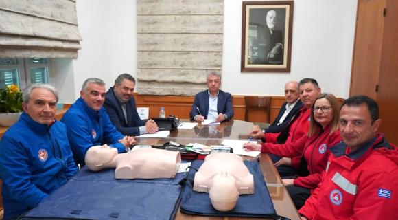Μνημόνιο συνεργασίας Περιφέρειας Κρήτης και εθελοντικών ομάδων