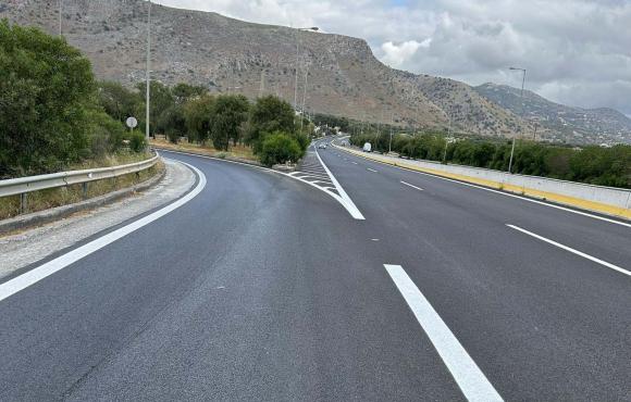 Ολοκληρώθηκε το έργο αναβάθμισης της οδικής ασφάλειας επί του ΒΟΑΚ, από την γέφυρα Παπαναστασίου έως κόμβο Λινοπεραμάτων